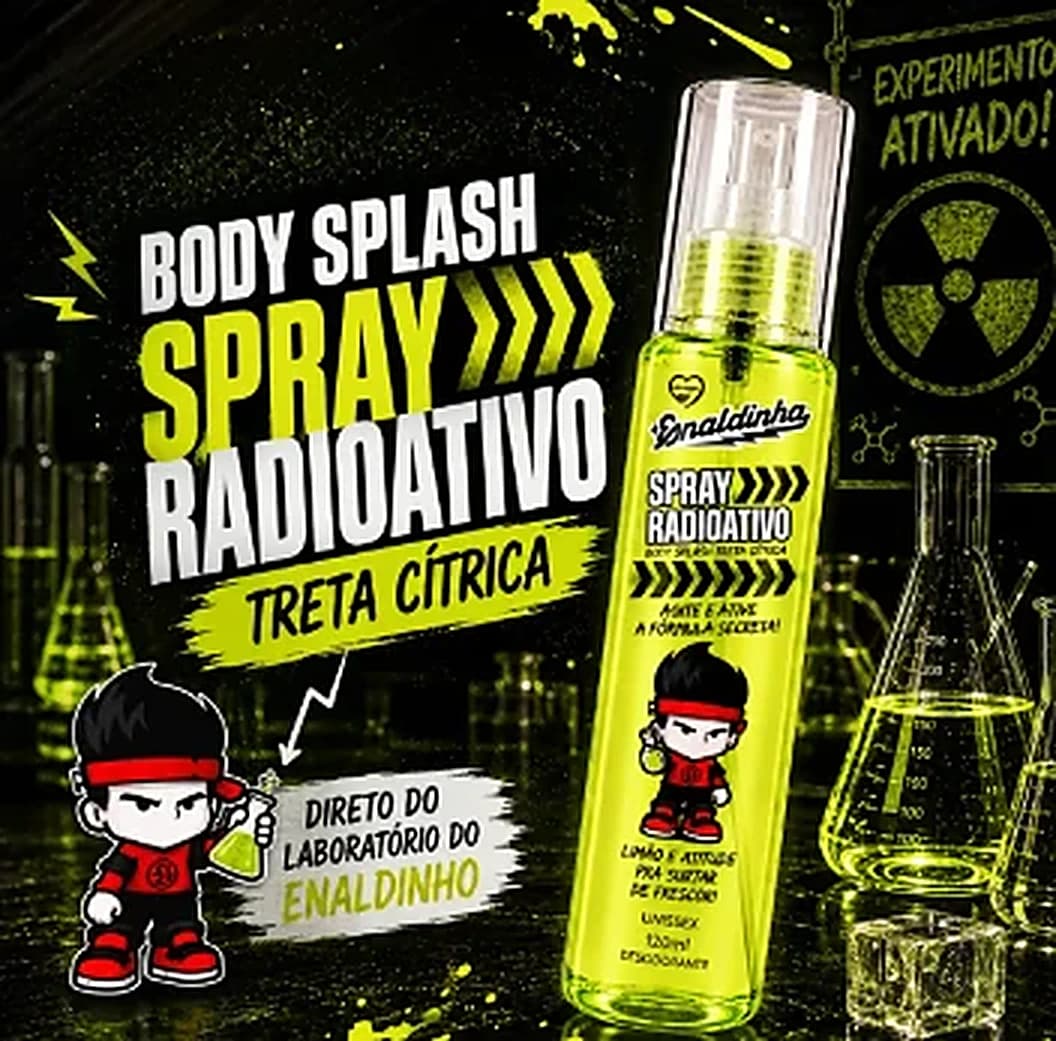 Treta Cítrica - Body Splash Corporal 120ml (Unissex)