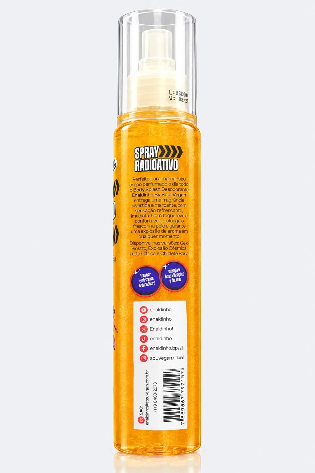 Treta Cítrica - Body Splash Corporal 120ml (Unissex)