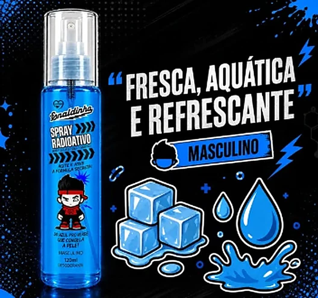 Gelo Sinistro - Body Splash Corporal 120ml (Masculino)