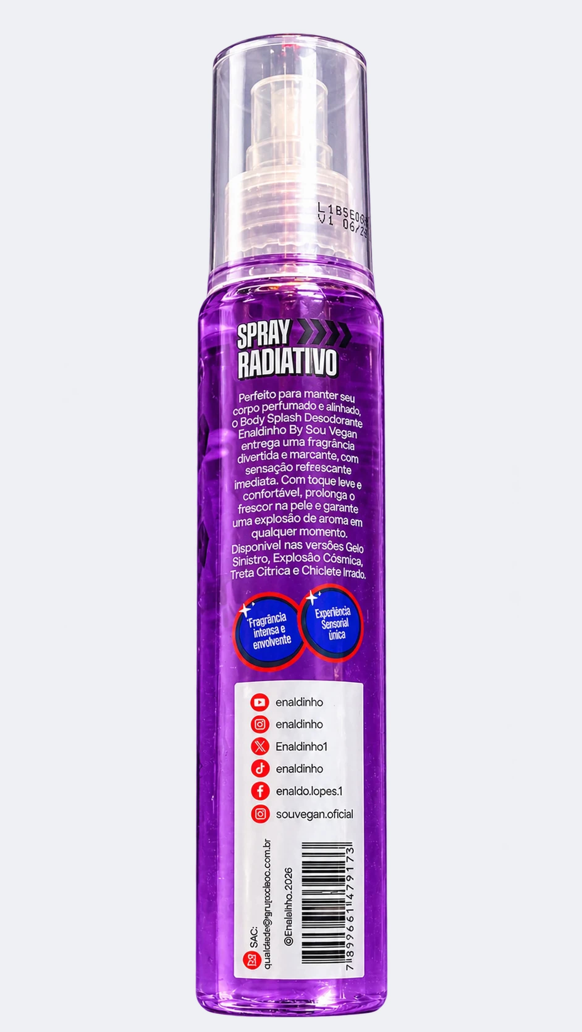 Explosão Cósmica - Body Splash Corporal 120ml (unissex)