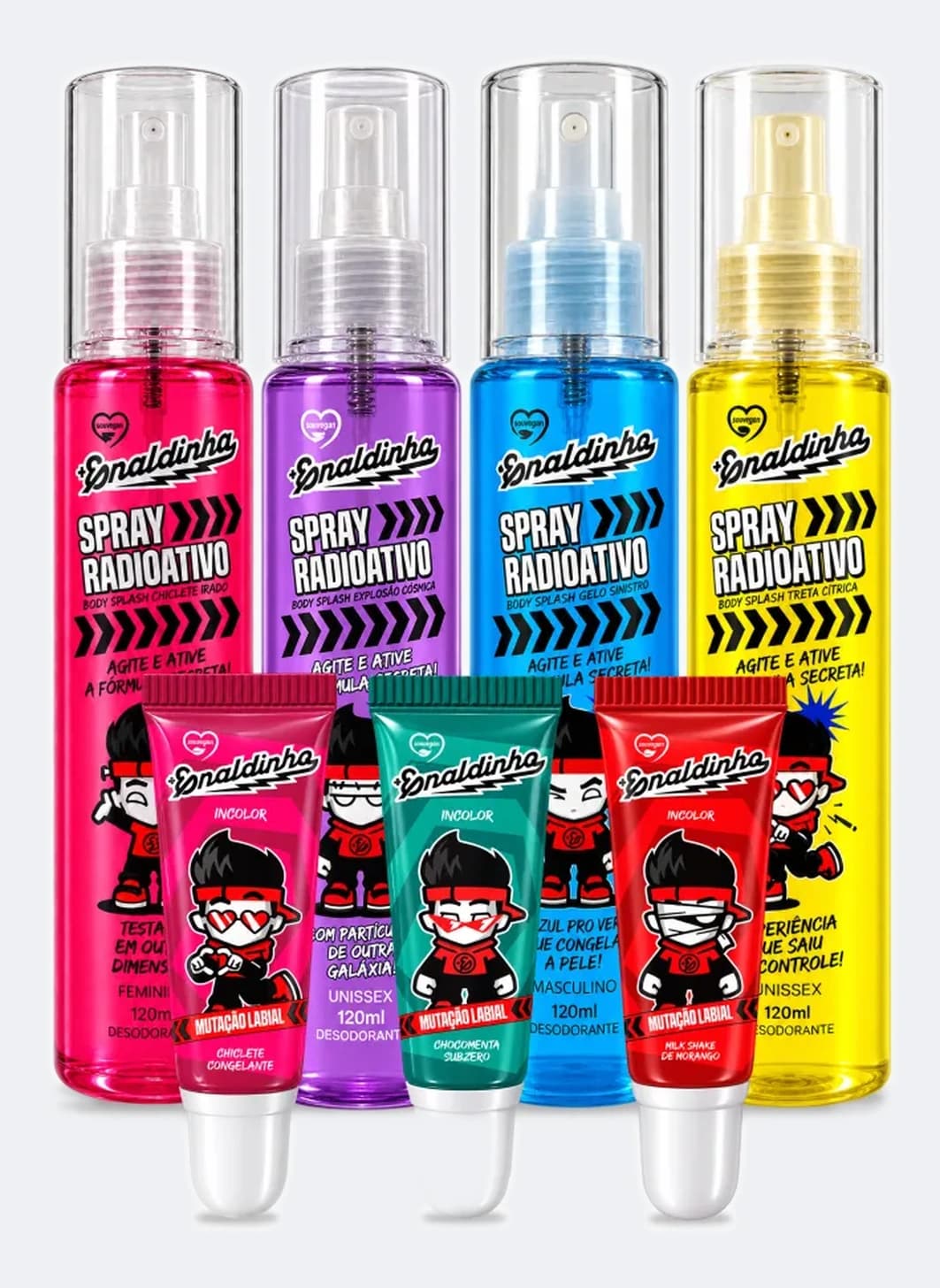 Coleção Enaldinho - toda a linha de produtos